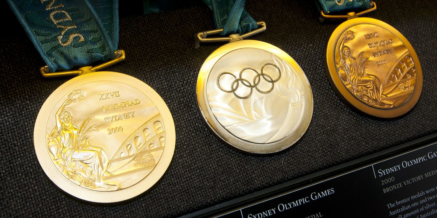 Золотая медаль Олимпийских игр Токио