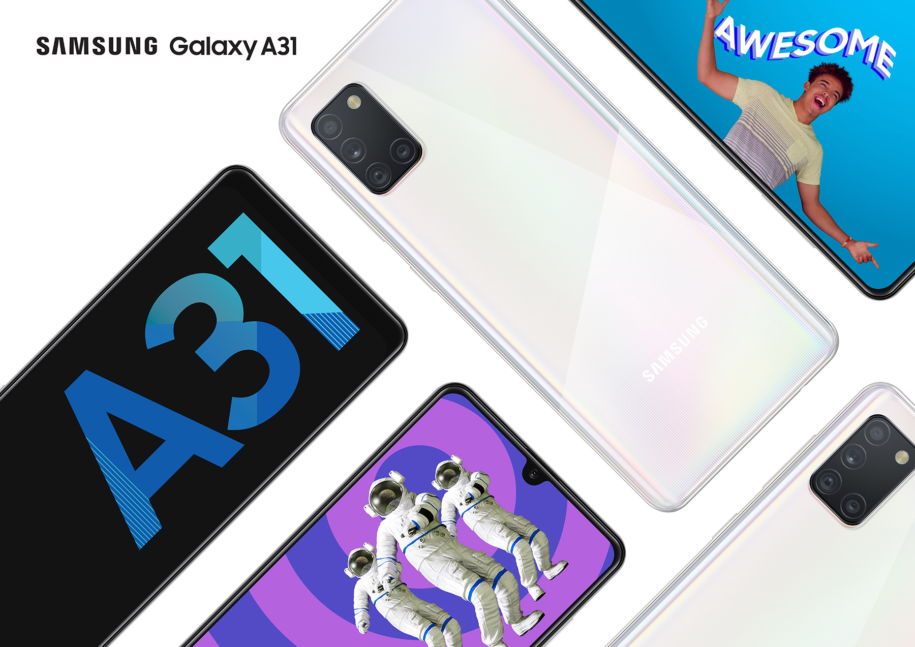 Samsung представила Galaxy A31 со сканером отпечатков пальцев под экраном и  батареей на 5000 мАч - Ремонт телефонов, планшетов и ноутбуков в СПб