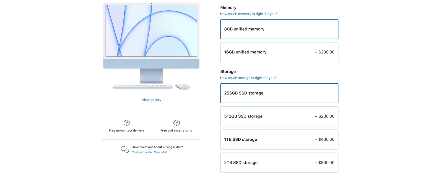 Imac настройки. Apple m1 Оперативная память.