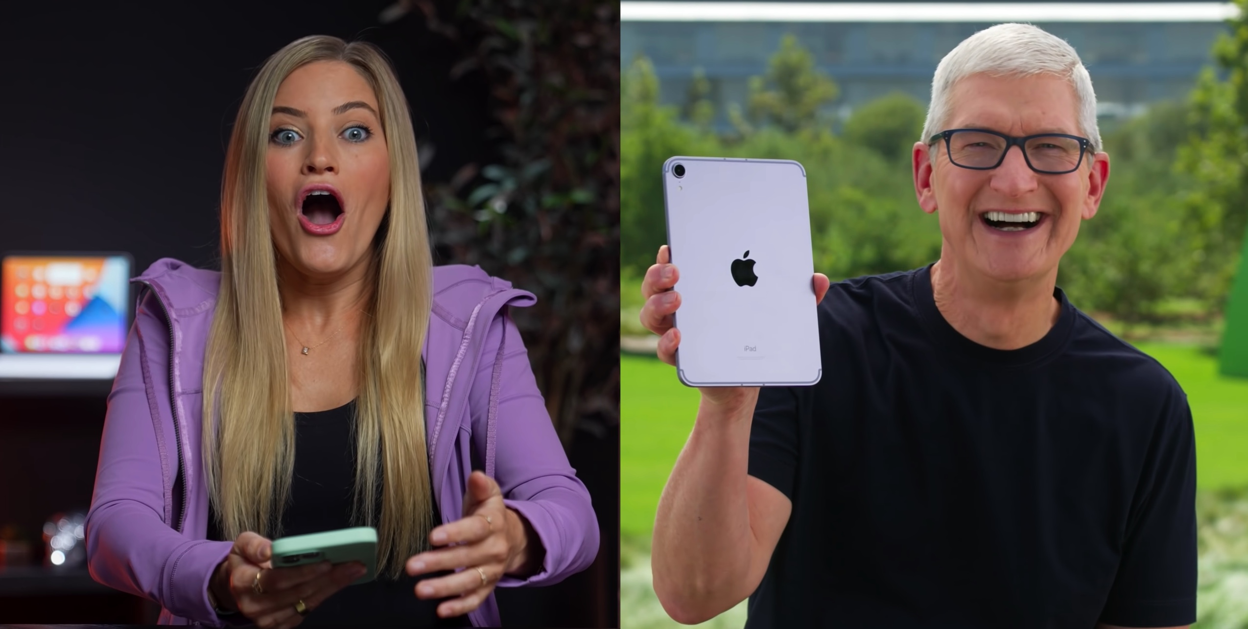 Тим Кук обсудил iPhone 13 и другие новинки Apple с iJustine - Ремонт  телефонов, планшетов и ноутбуков в СПб