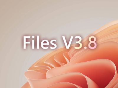 Вышла Files v3.8 — свежая альтернатива «Проводнику» для Windows